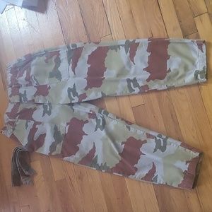 Zara TRF camo pant